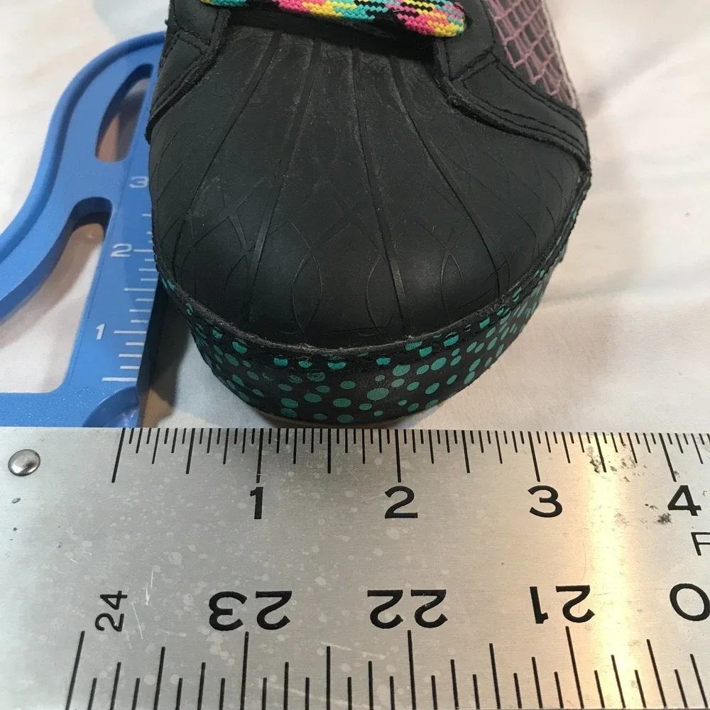 2001 Colorful Pastry Run‎ Fab Boot Shell Toe Sneaker Womens US 10 EU 40.5 UK 8